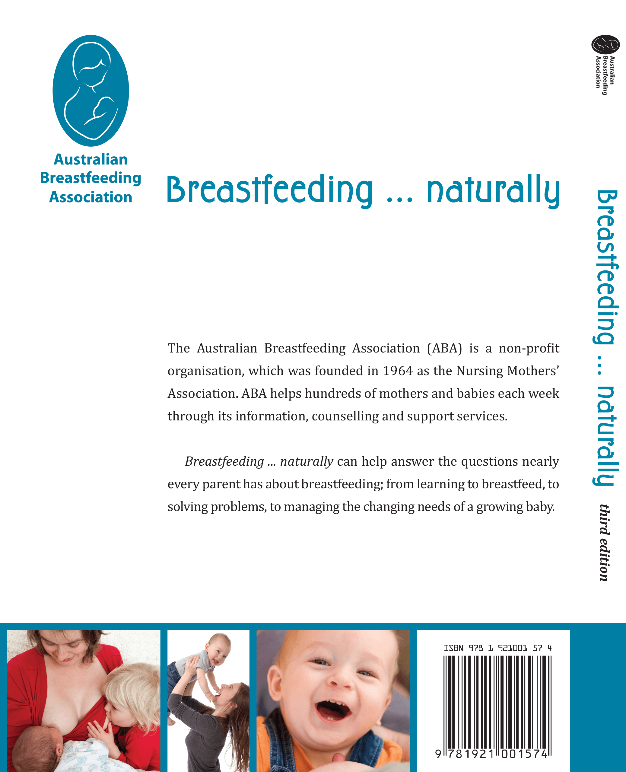 Breastfeeding naturally back cover